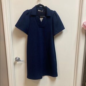 Elegant Navy Mini Dress